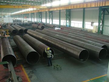 چین Q235 ERW لوله های فولادی جوش گرد درجه OD اندازه 219mm - 820mm راست لوله درز تامین کننده
