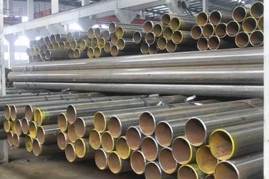 چین صنعتی گالوانیزه گرم ERW لوله های فولادی نقره ای / سیاه و سفید نقاشی حجم 219 - 820mm تامین کننده